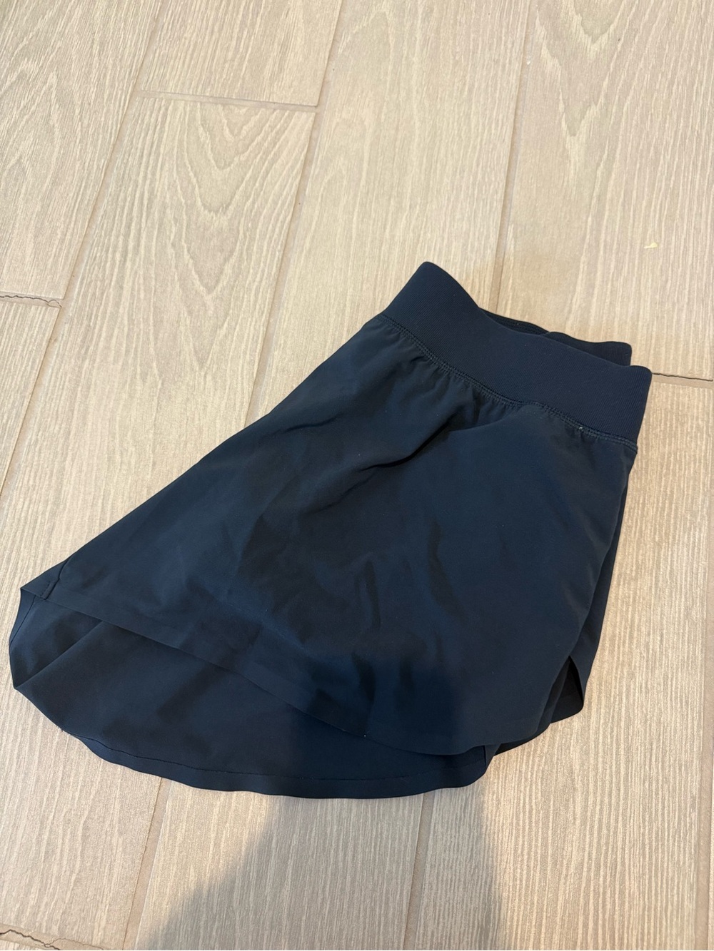 CRZ YOGA Navy Athletic Skort with High Waistband